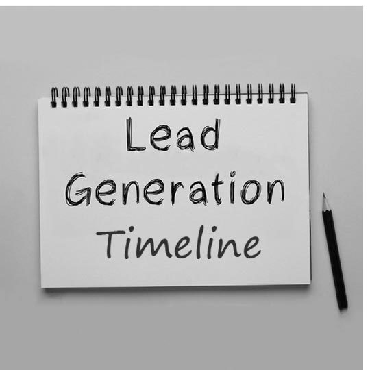 Your Lead generation timeline from Forrest Marketing Group