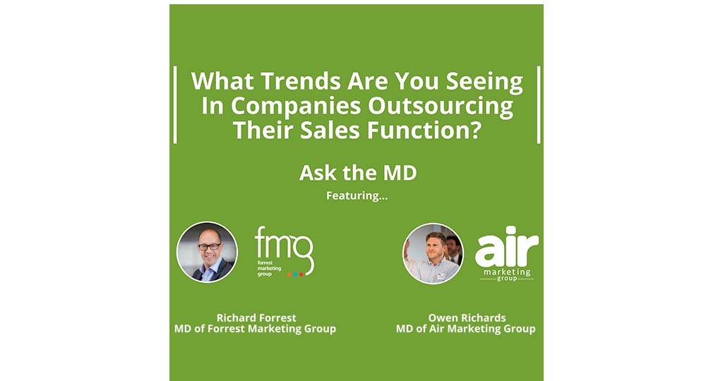 Trends In Outsourcing Sales Function